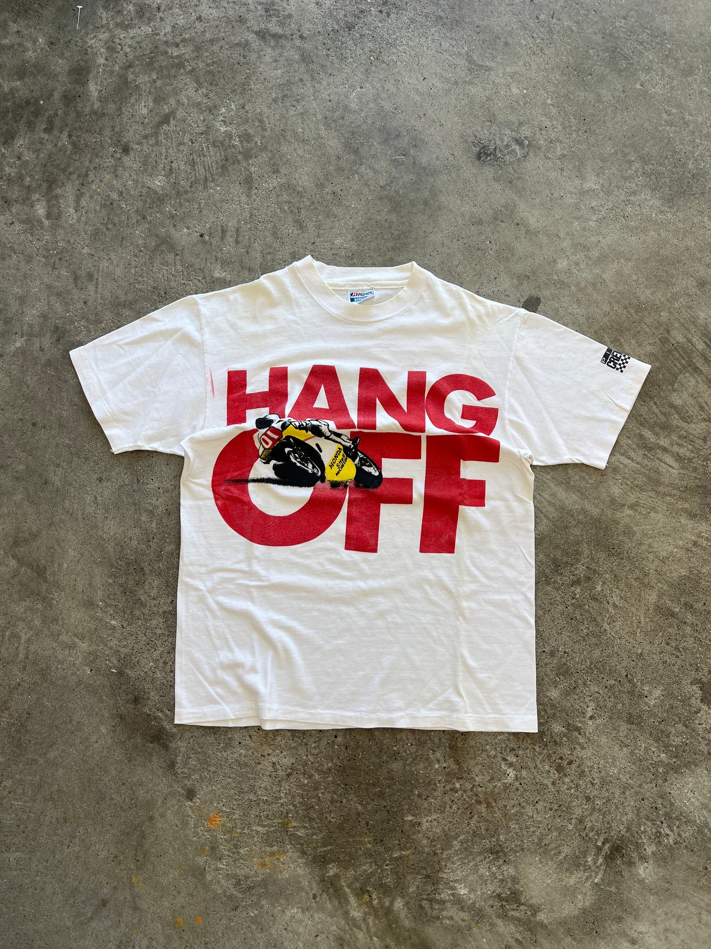 Vintage Hang Off Racing Shirt - M