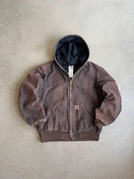 Vintage Faded Brown Carhartt Jacket - M