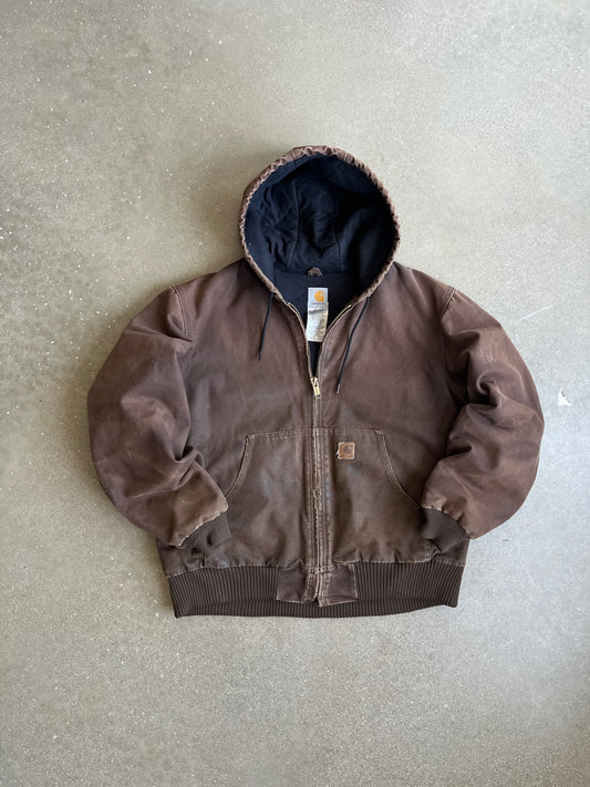 Vintage Faded Brown Carhartt Jacket - L