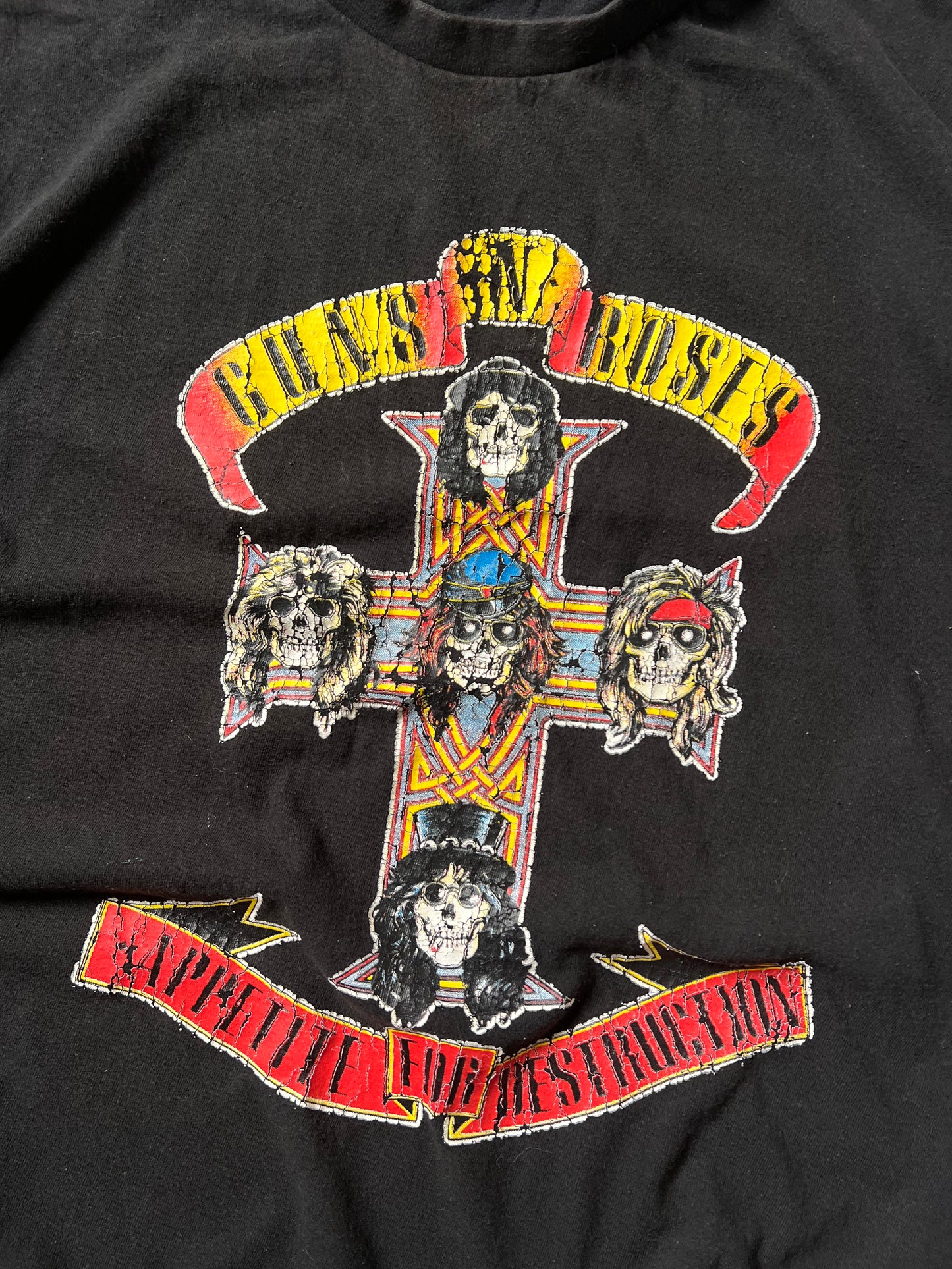 Vintage Guns N Roses Band Shirt - L