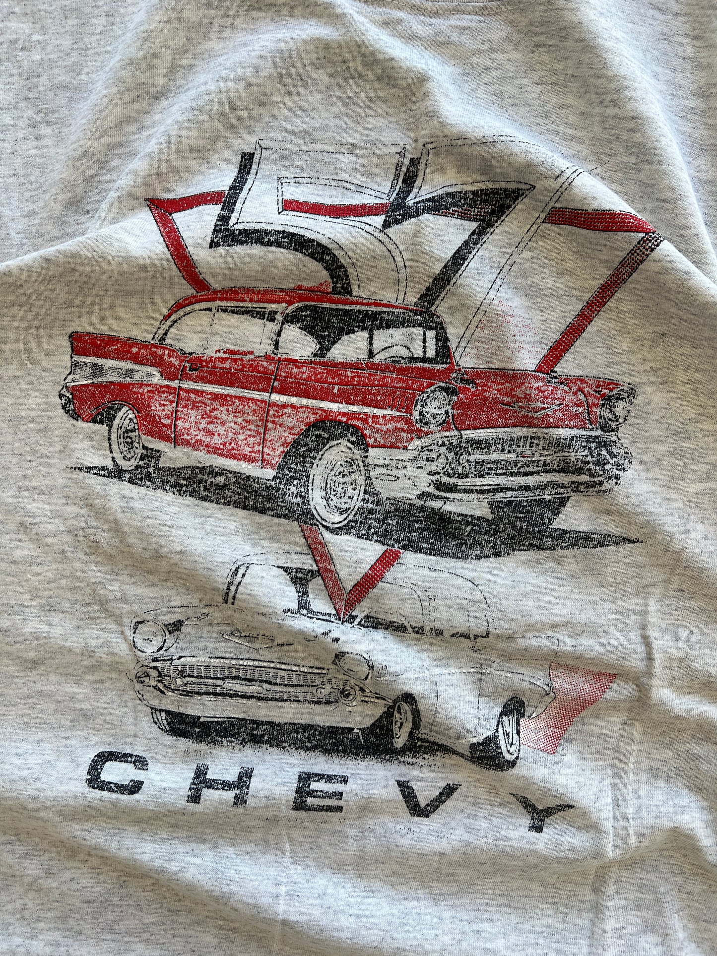 Vintage White Chevy Shirt - XL