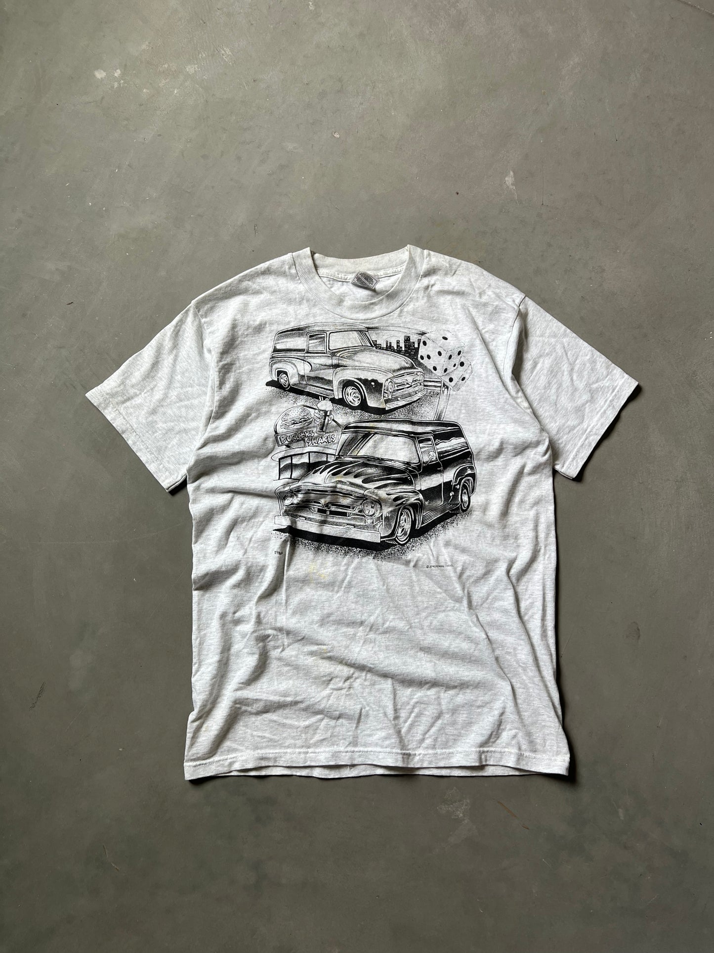 Vintage 90s Classic Car Shirt - L