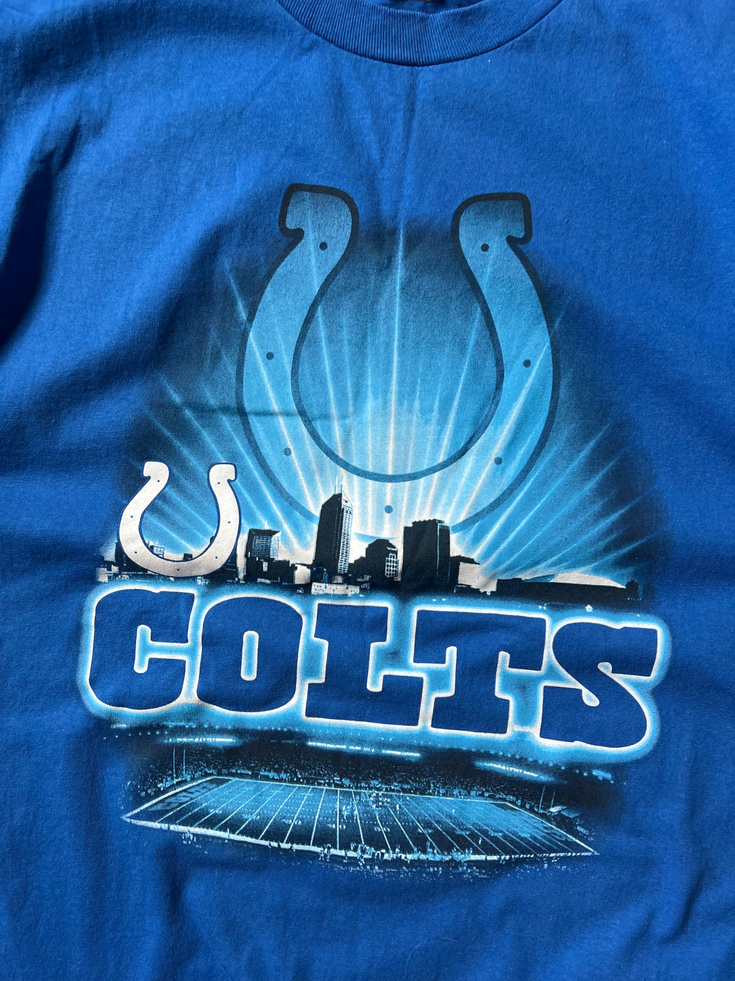 Vintage Blue Indianapolis Colts Shirt - XL