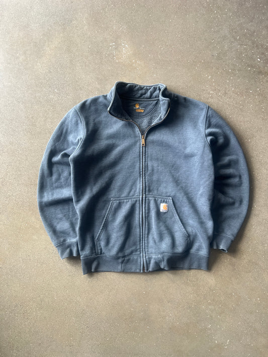 Vintage Grey Carhartt Zip Up Jacket - L