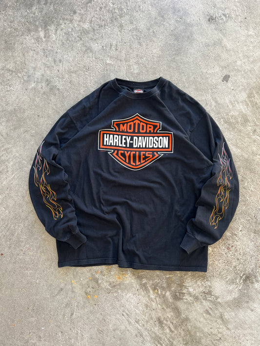 Vintage Harley Davidson Long Sleeve Shirt - XXL