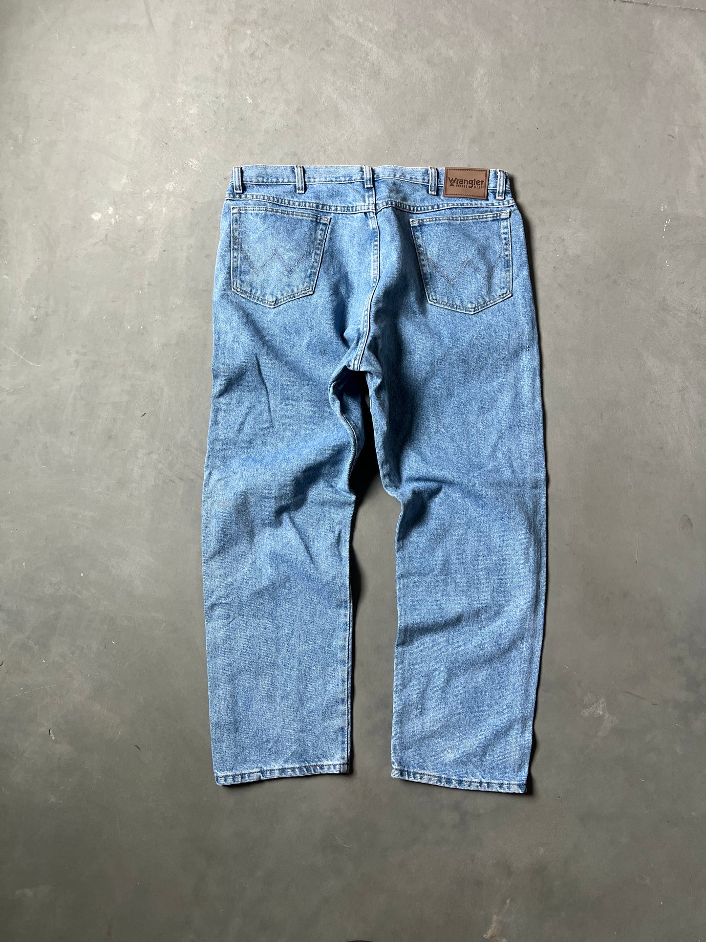 Vintage Denim Blue Wrangler Pants - 40