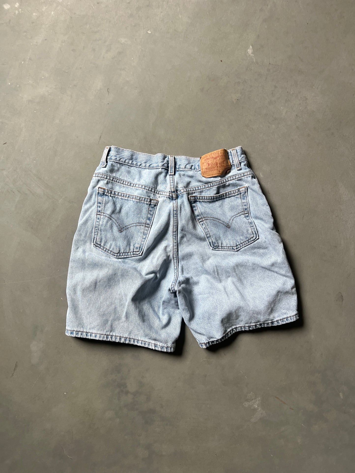 Vintage Denim Blue Levi Shorts - 30