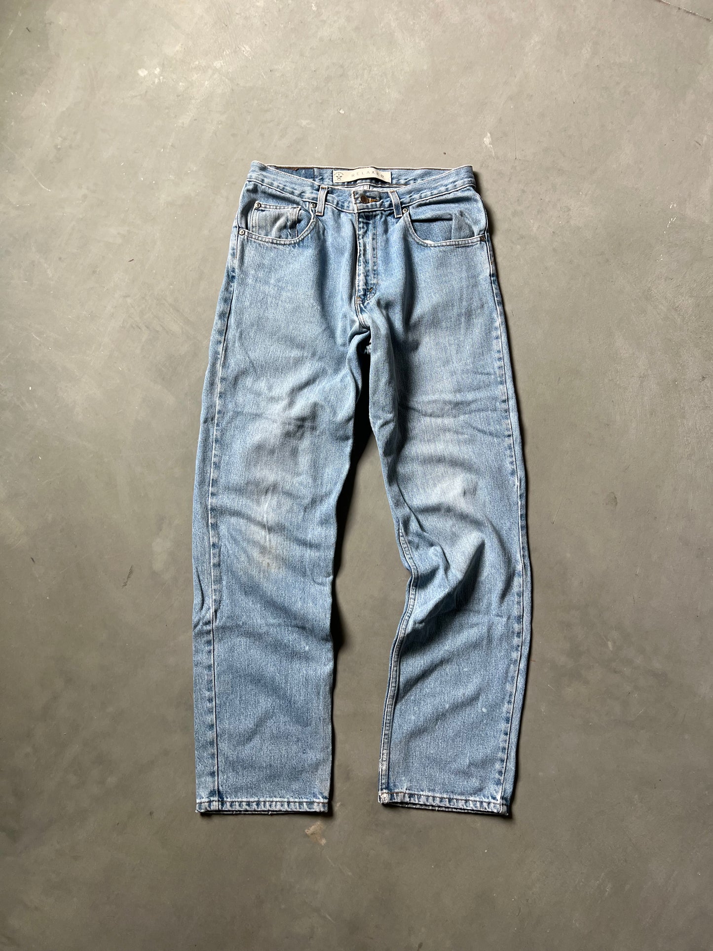 Vintage Denim Blue Arizona Jeans - 33