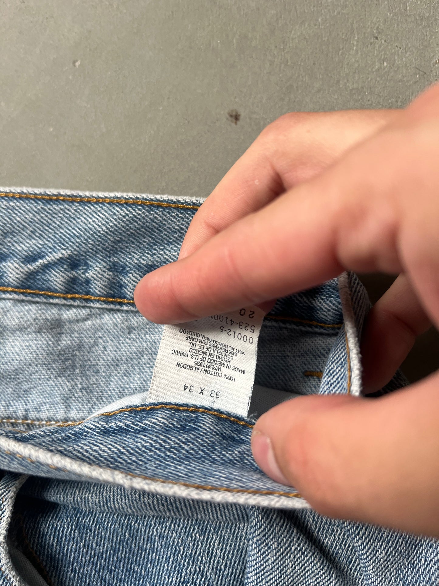 Vintage Denim Blue Arizona Jeans - 33