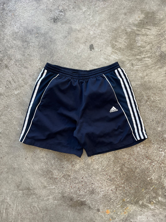 Vintage Navy Adidas Shorts - L