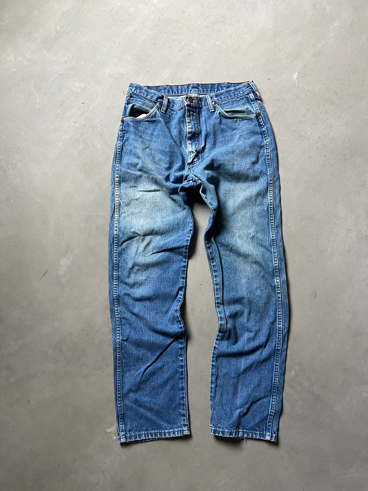 Vintage Denim Blue Wrangler Jeans - 32