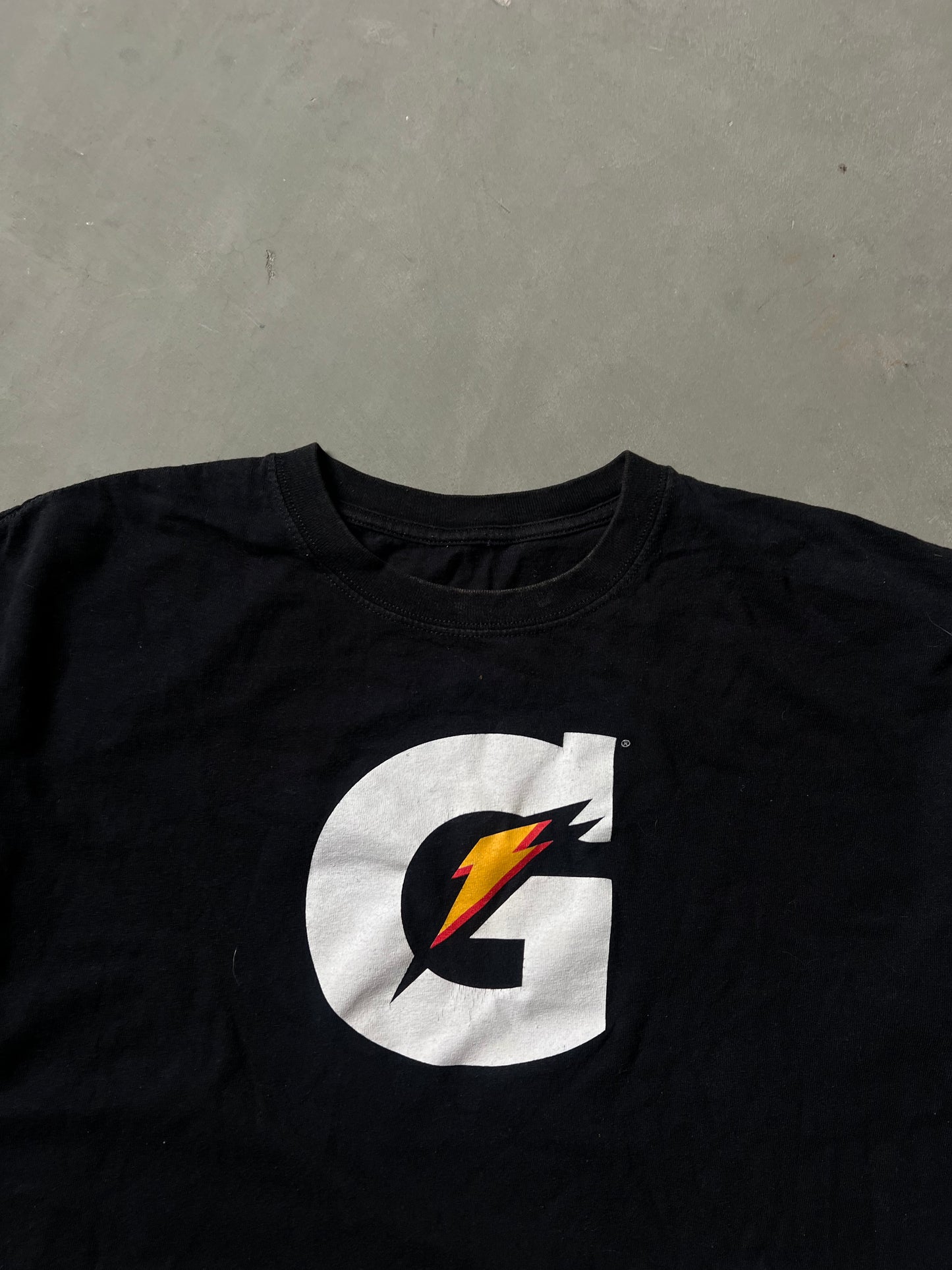 Vintage Black Gatorade Logo Shirt - L