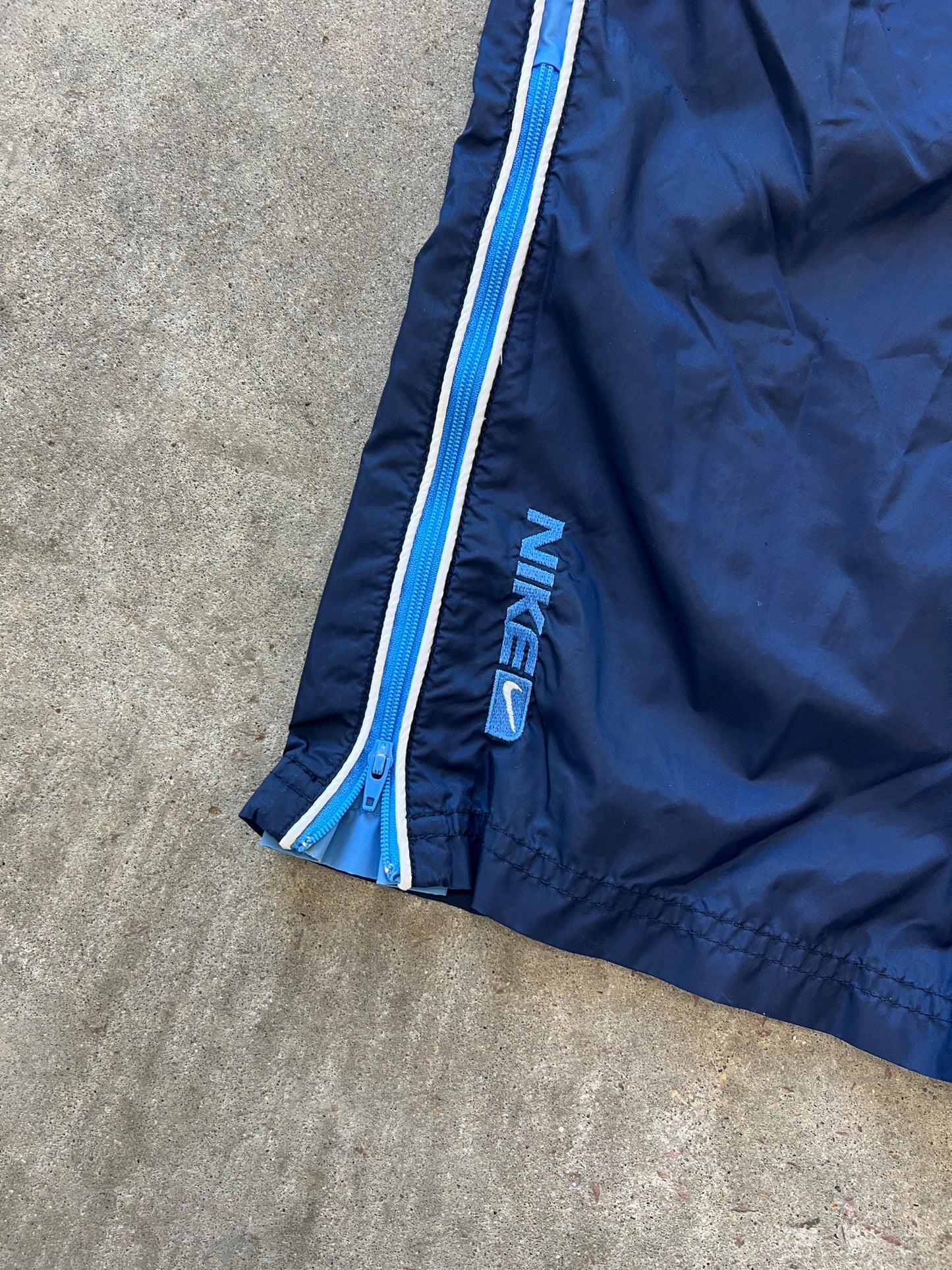 Vintage Blue Nike Track Pants - L