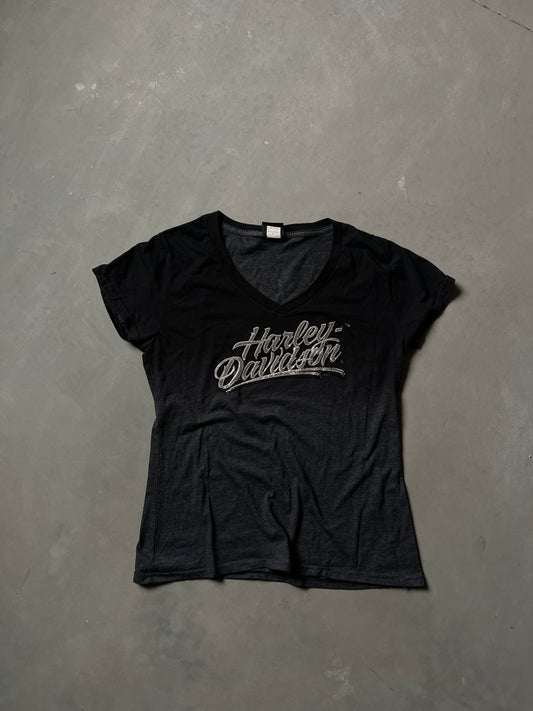 Vintage Black Harley Davidson Tank Shirt - XL