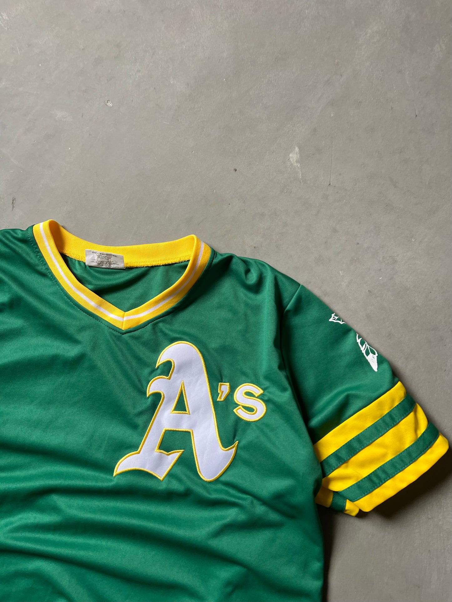 Vintage Oakland Athletics Green Jersey - XL