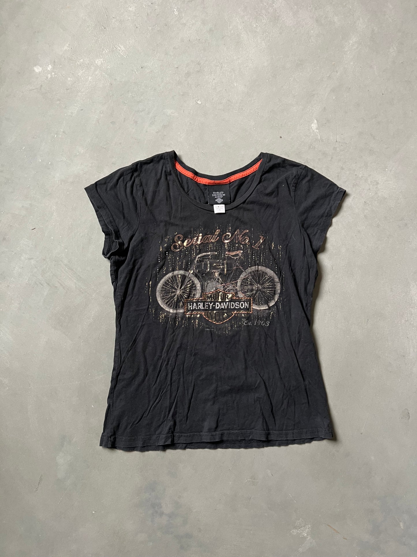 Vintage Black Harley Davidson Tank Top - XL