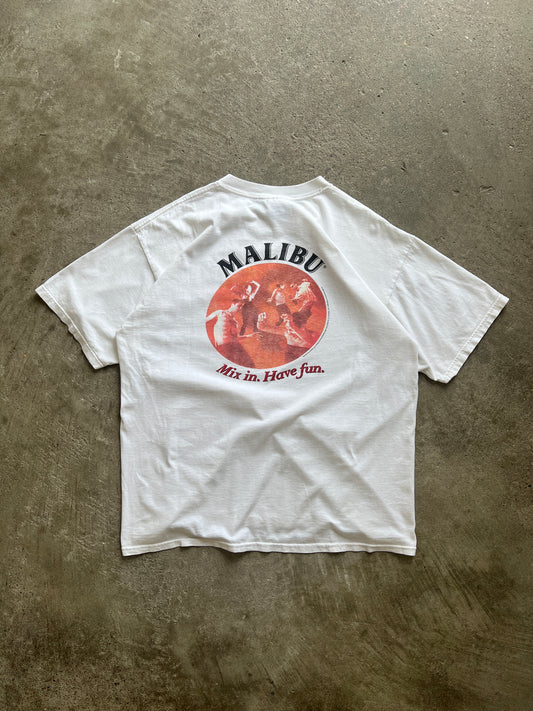 Vintage Malibu Alcohol Shirt - XL