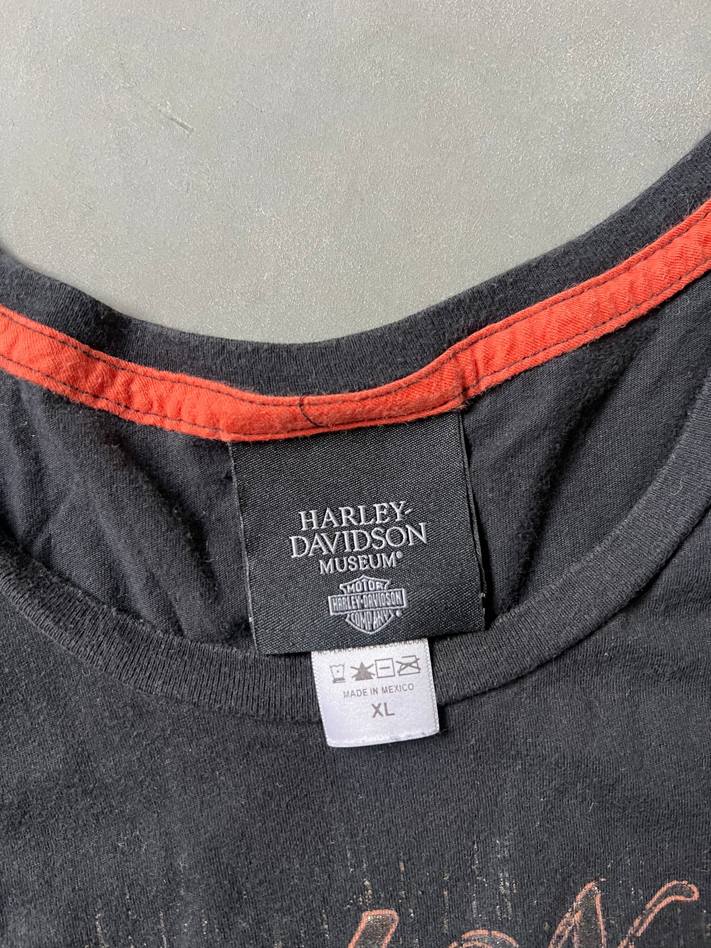 Vintage Black Harley Davidson Tank Top - XL