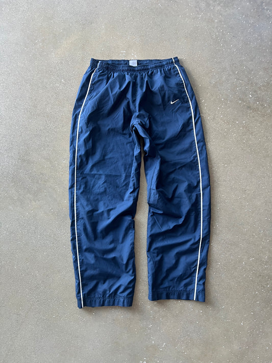 Vintage Navy Blue Nike Track Pants - L