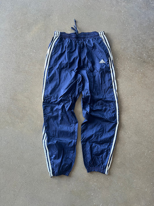 Vintage Navy Blue Adidas Track Pants - XL