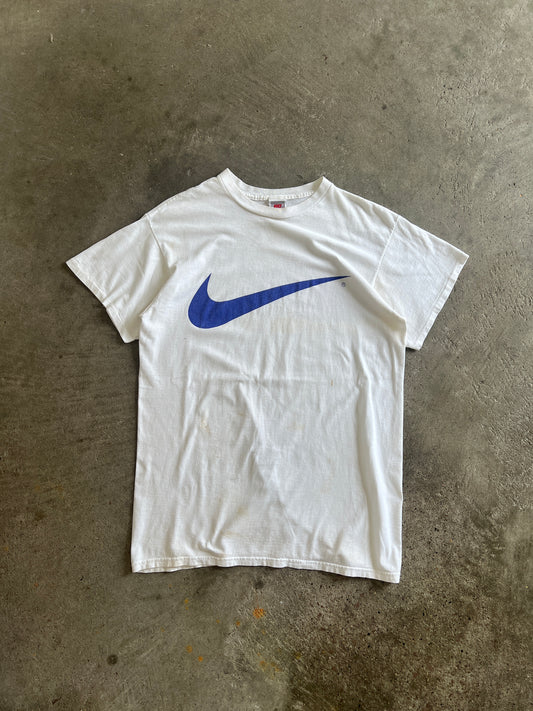 Vintage Blue Nike Logo Shirt - L