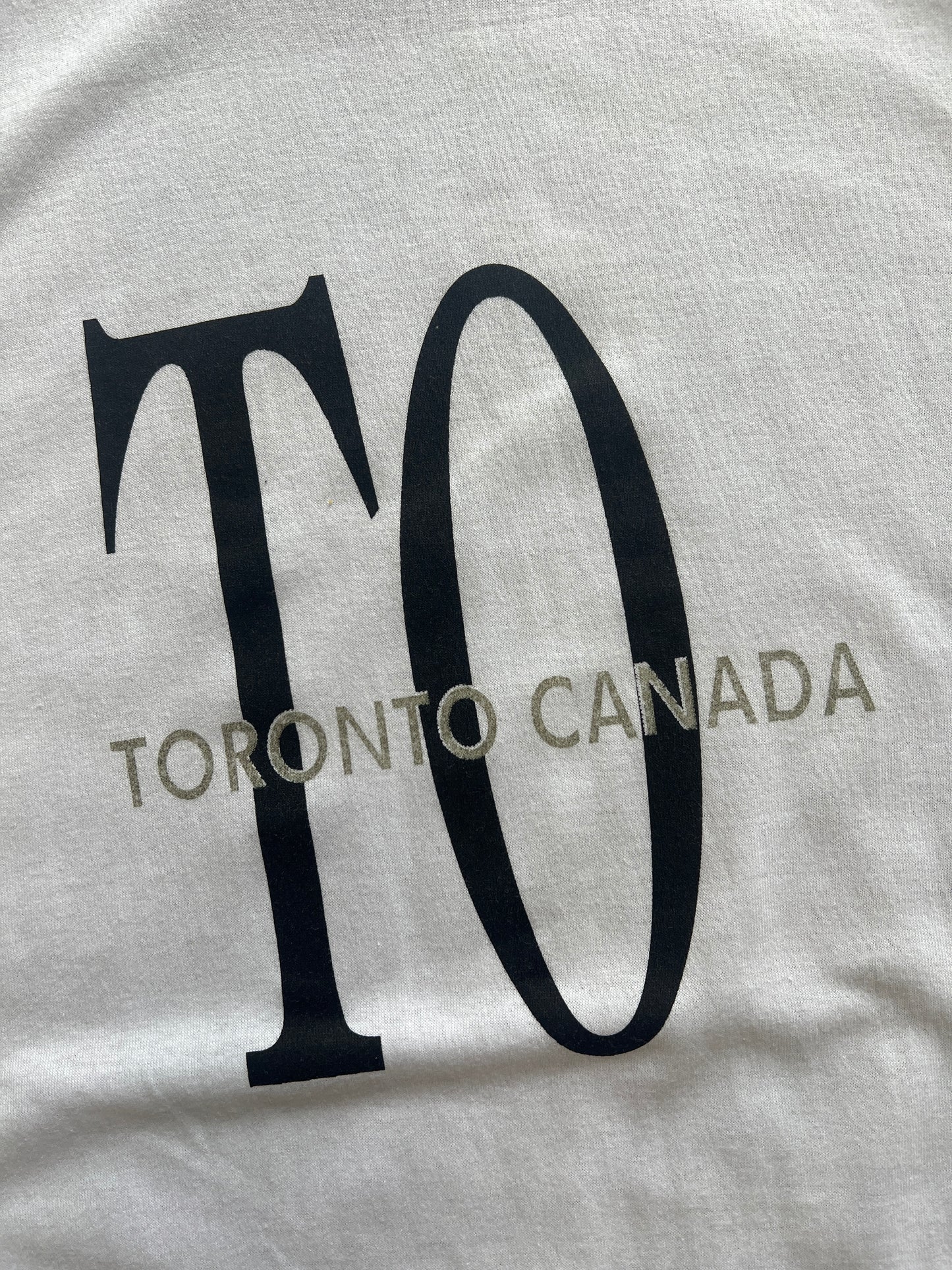 Vintage Toronto Canada Spellout Shirt - XL