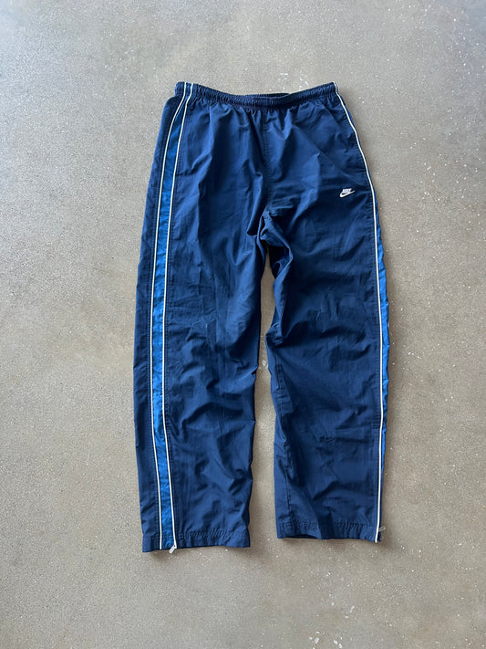 Vintage Navy Blue Nike Track Pants - L