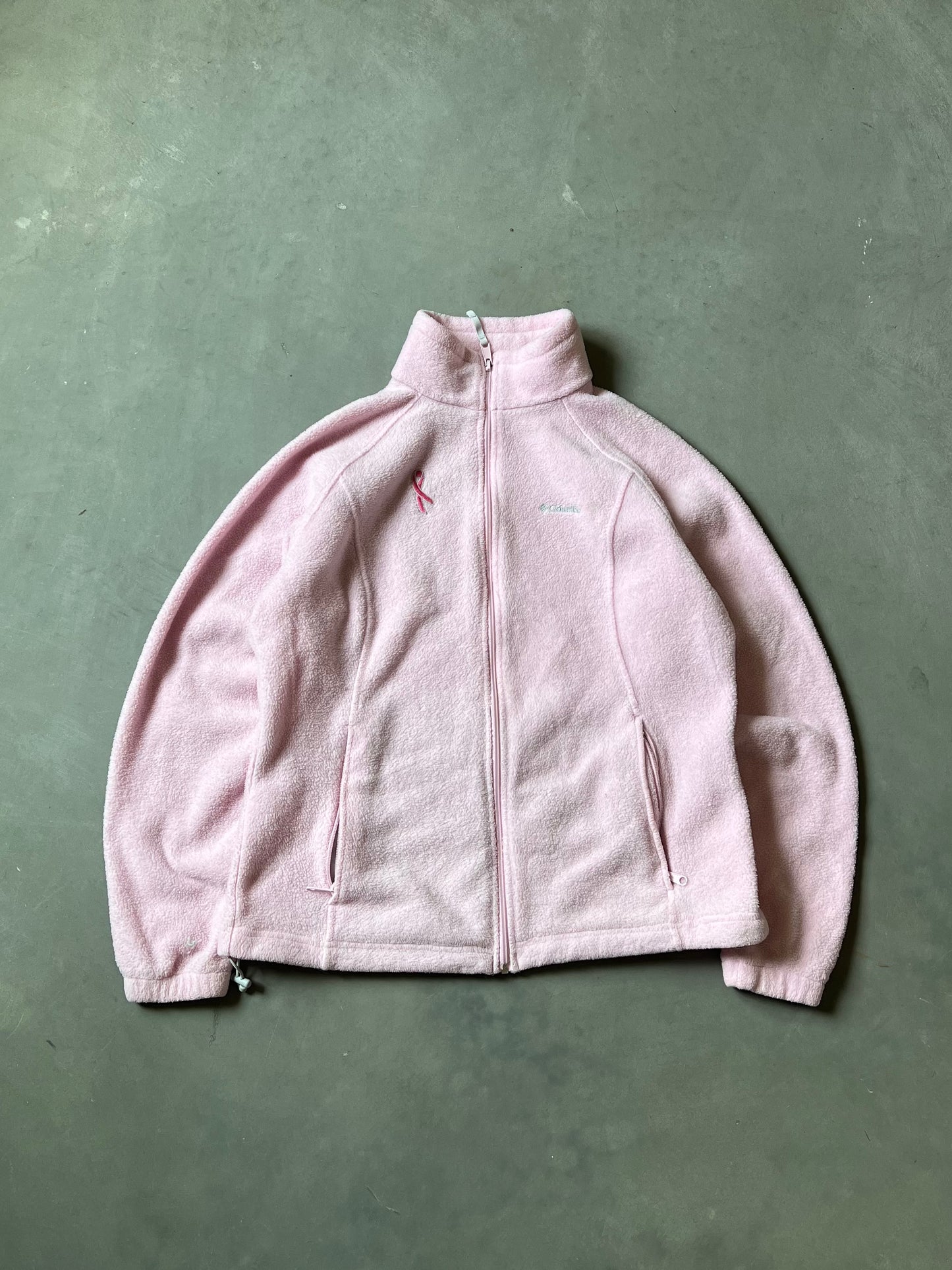 Vintage Pink Columbia Breast Cancer Fleece - XL