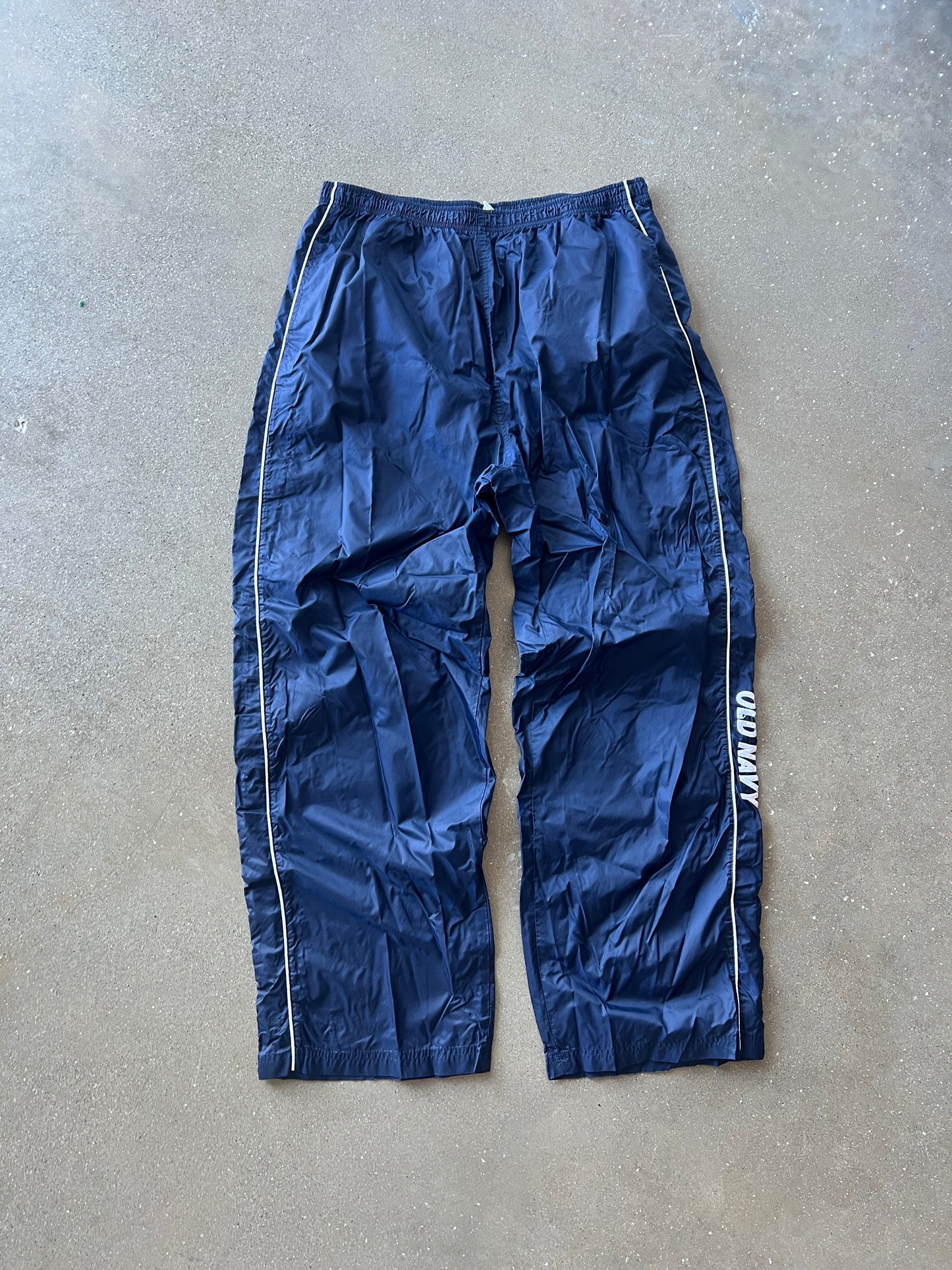 Vintage Navy Blue Old Navy Track Pants - XL