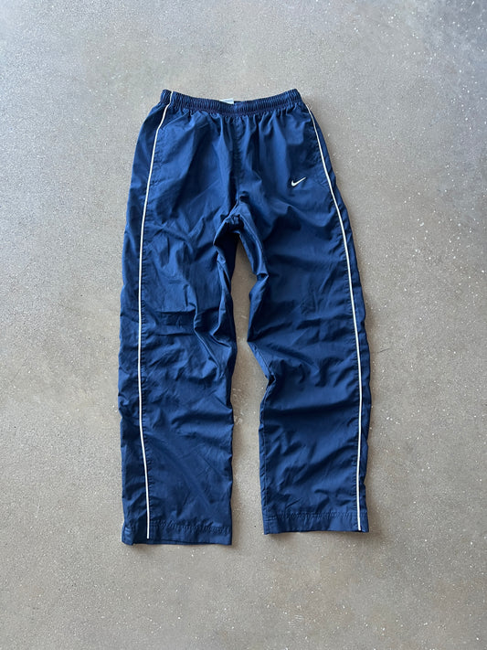 Vintage Navy Nike Swoosh Track Pants - S