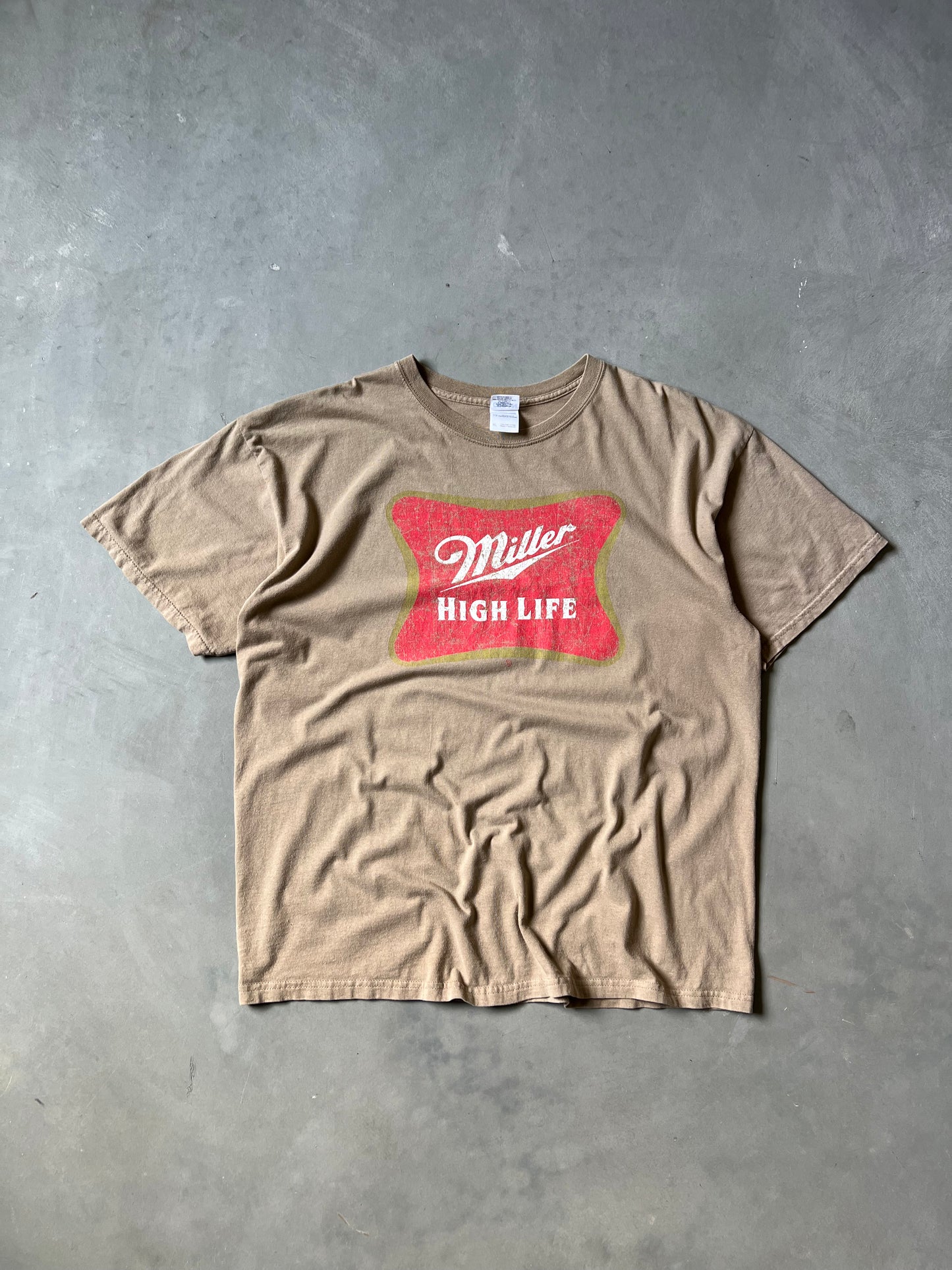 Vintage Tan Miller Light Shirt - XL