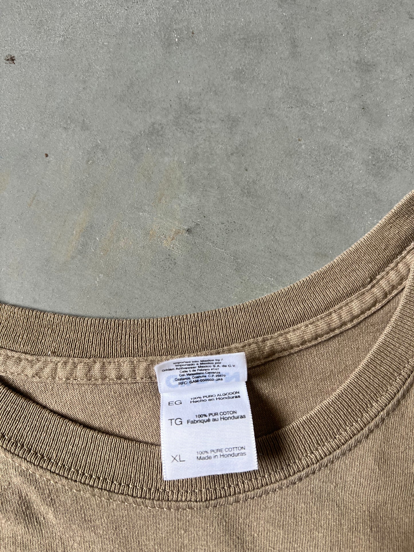 Vintage Tan Miller Light Shirt - XL