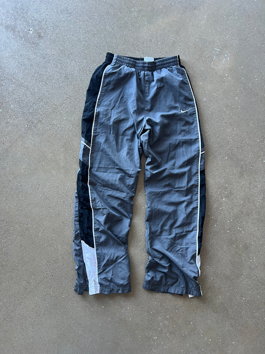 Vintage Grey Nike Swoosh Track Pants - S