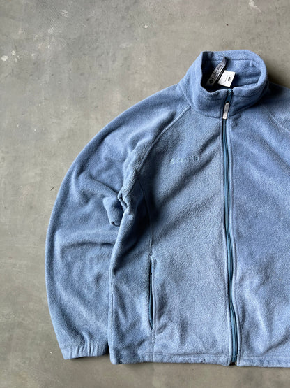 Vintage Sky Blue Columbia Fleece - L
