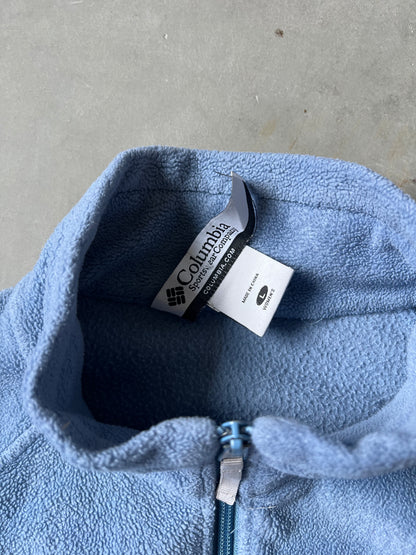 Vintage Sky Blue Columbia Fleece - L