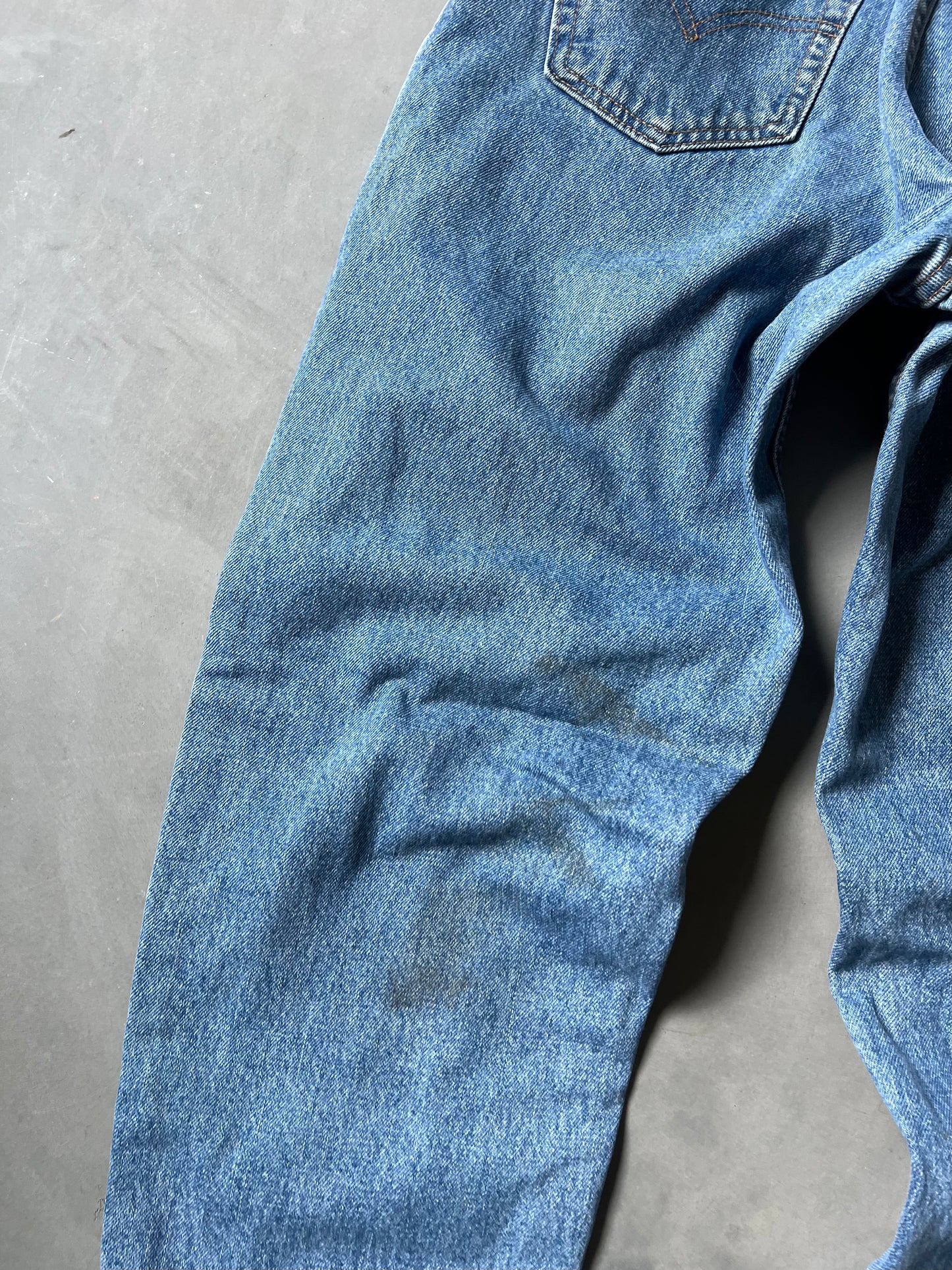 Vintage Denim Blue Levi 560 Pants - 33