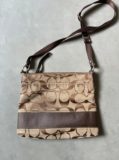 Vintage Tan Coach Bag