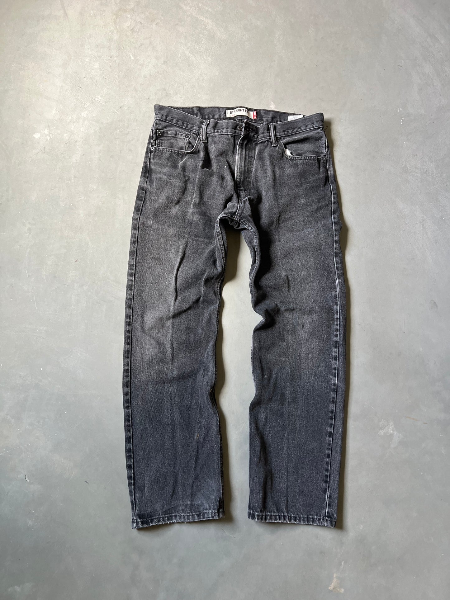 Vintage Black Levi 505 Baggy Jeans - 36