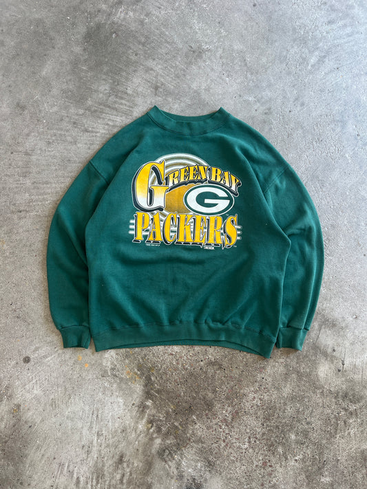 Vintage Green Bay Packers Crew - L