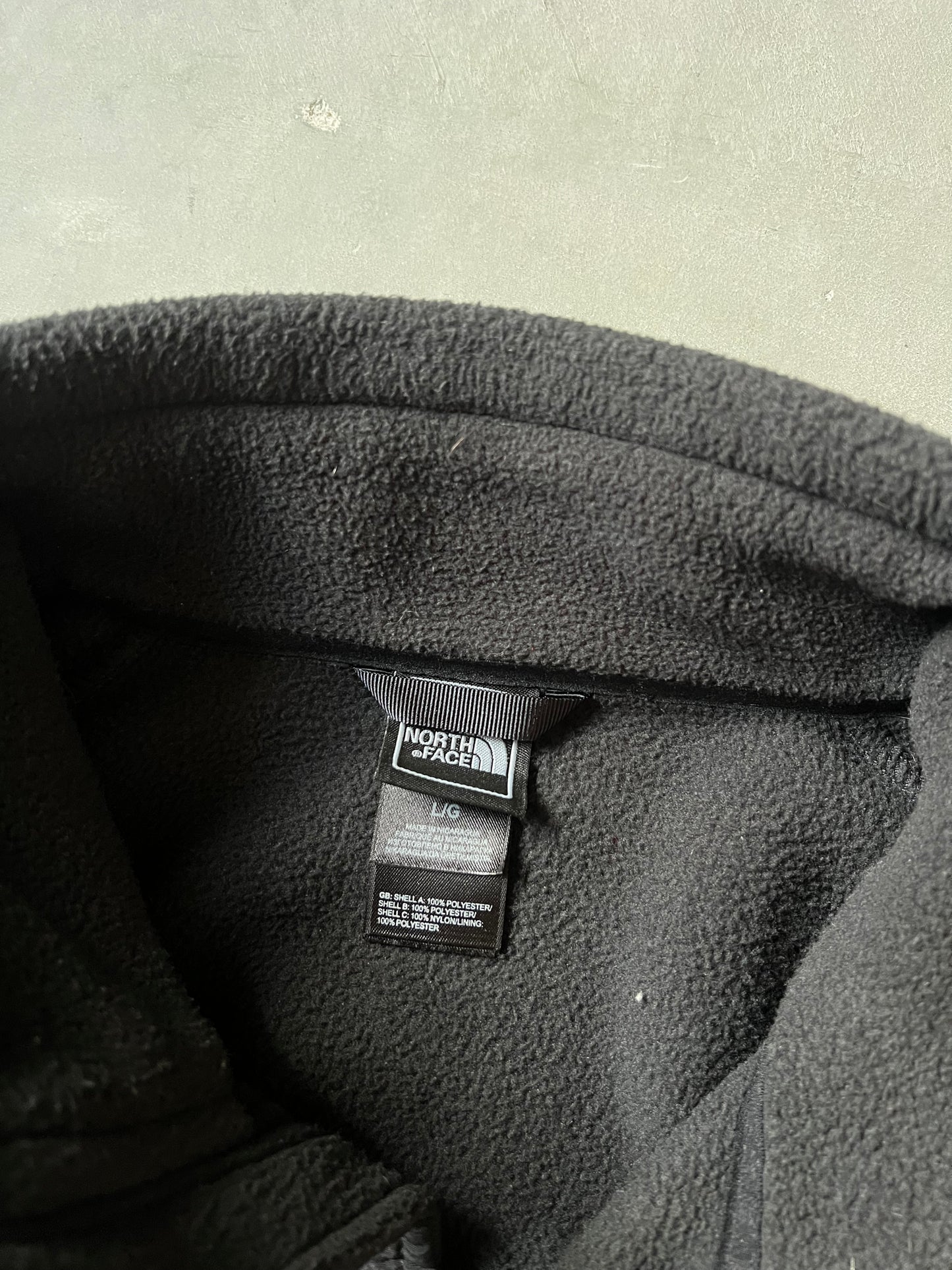 The North Face Black Fleece Jacket - L