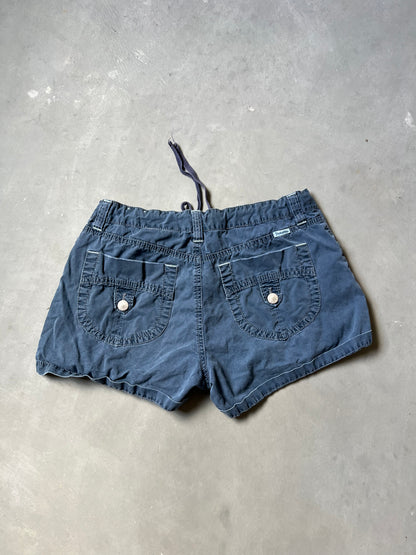 Faded Navy Union Bay Y2k Shorts - 5