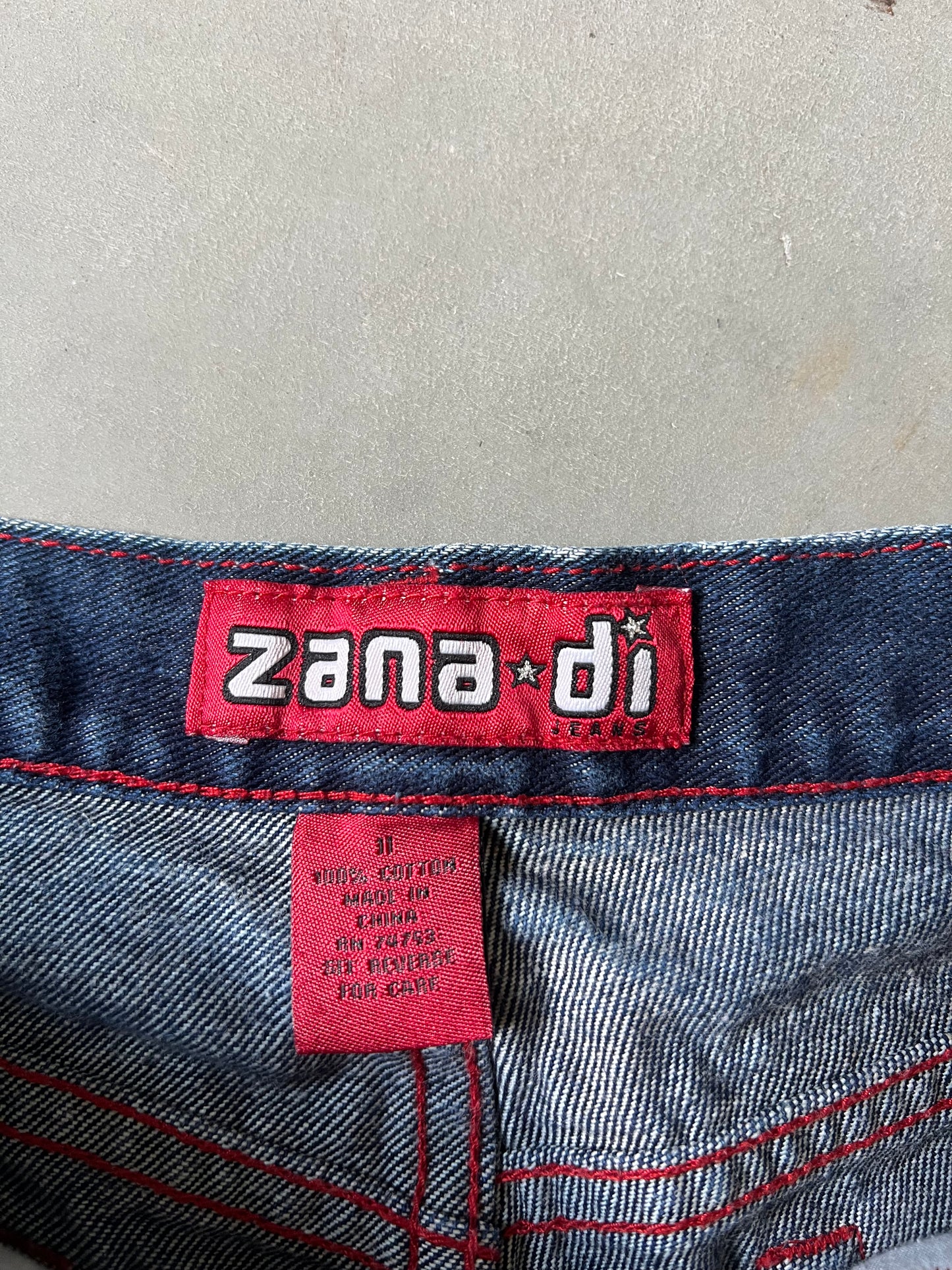 Y2k Low Rise Zana Deinim Shorts - 31