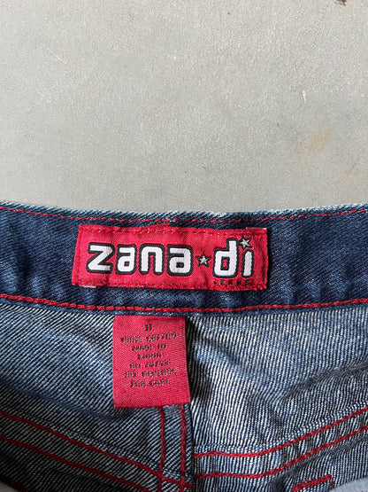 Y2k Low Rise Zana Deinim Shorts - 31