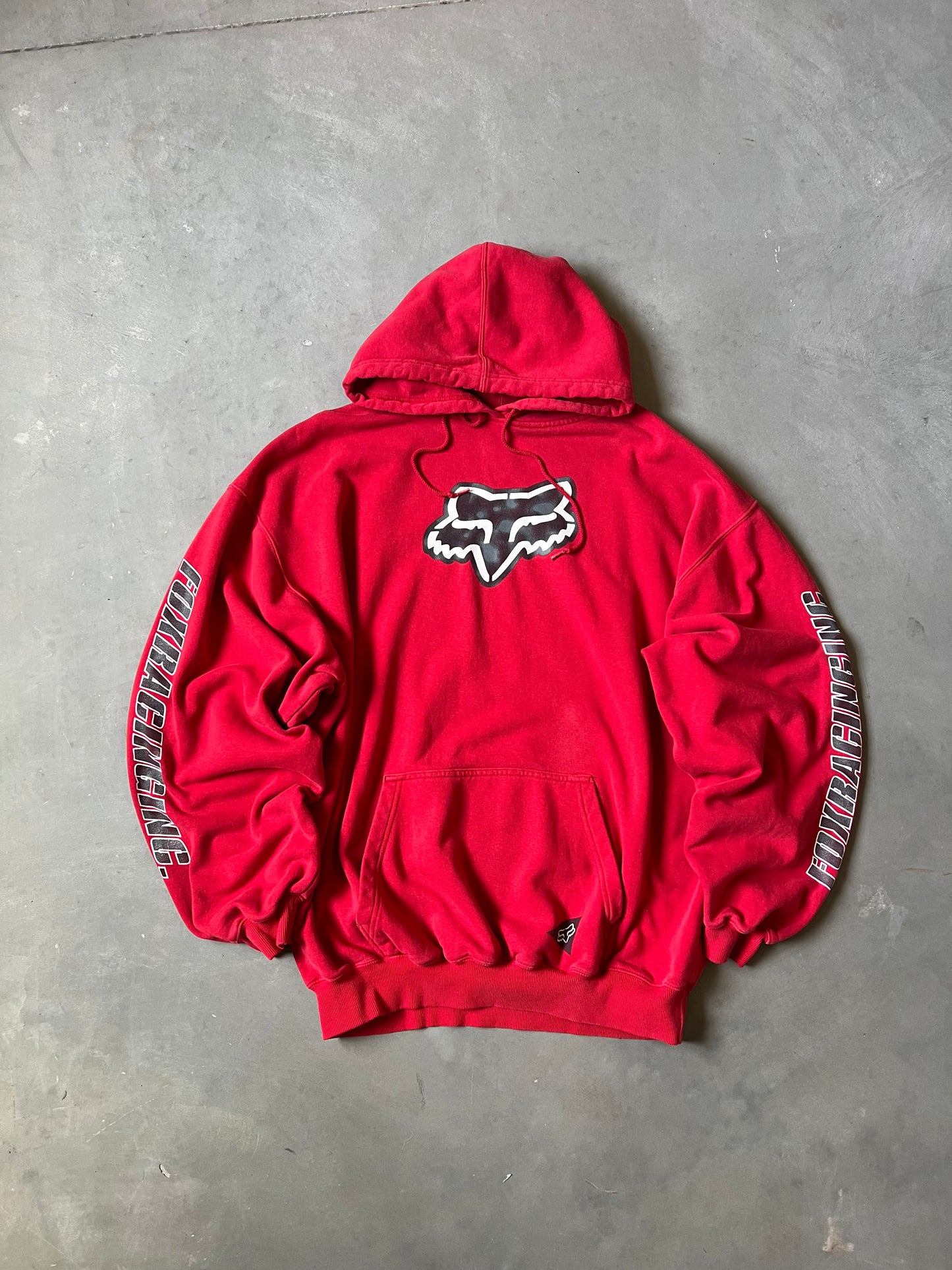 Fox Racing Red Logo Hoodie - XXL