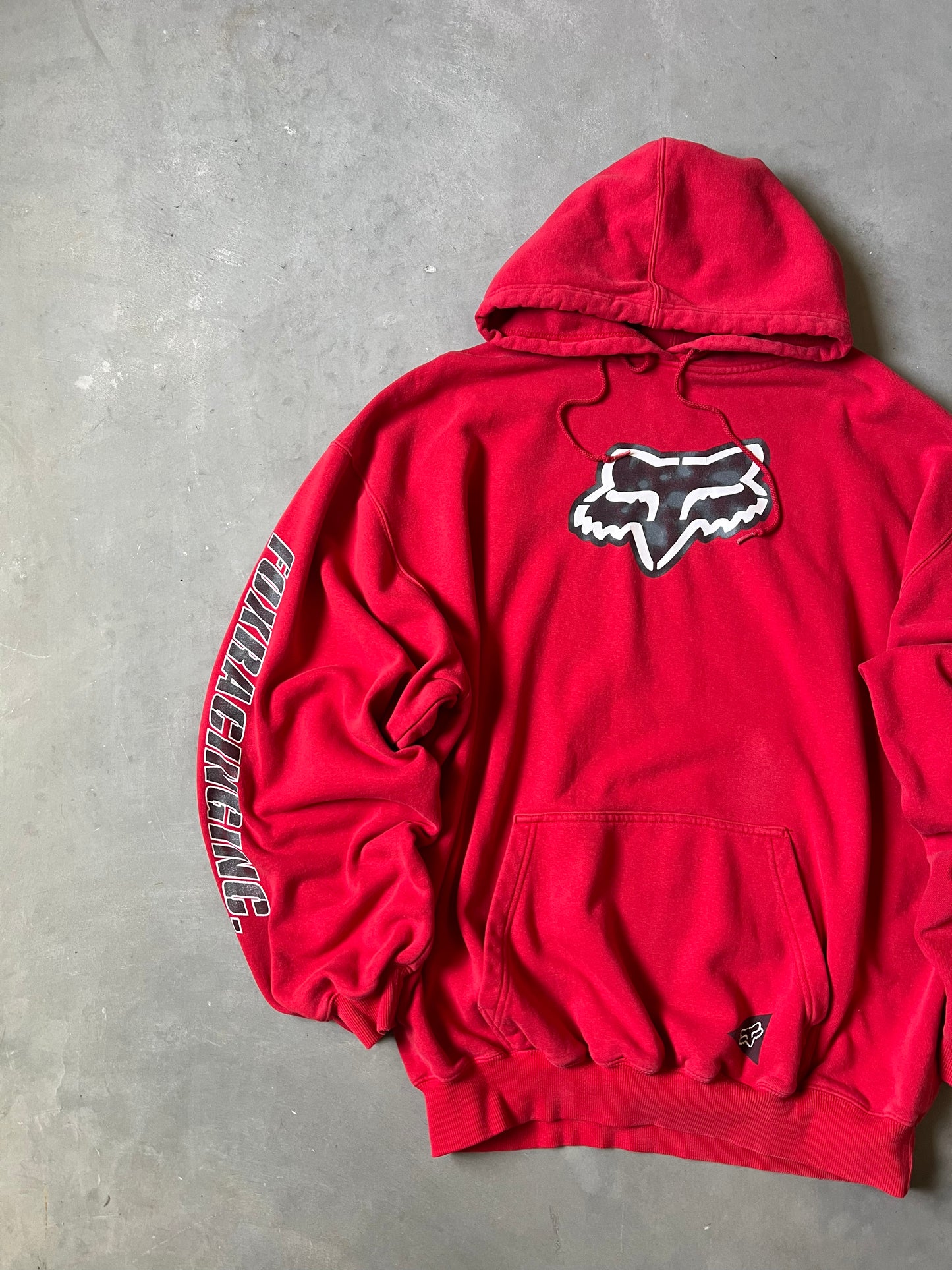 Fox Racing Red Logo Hoodie - XXL