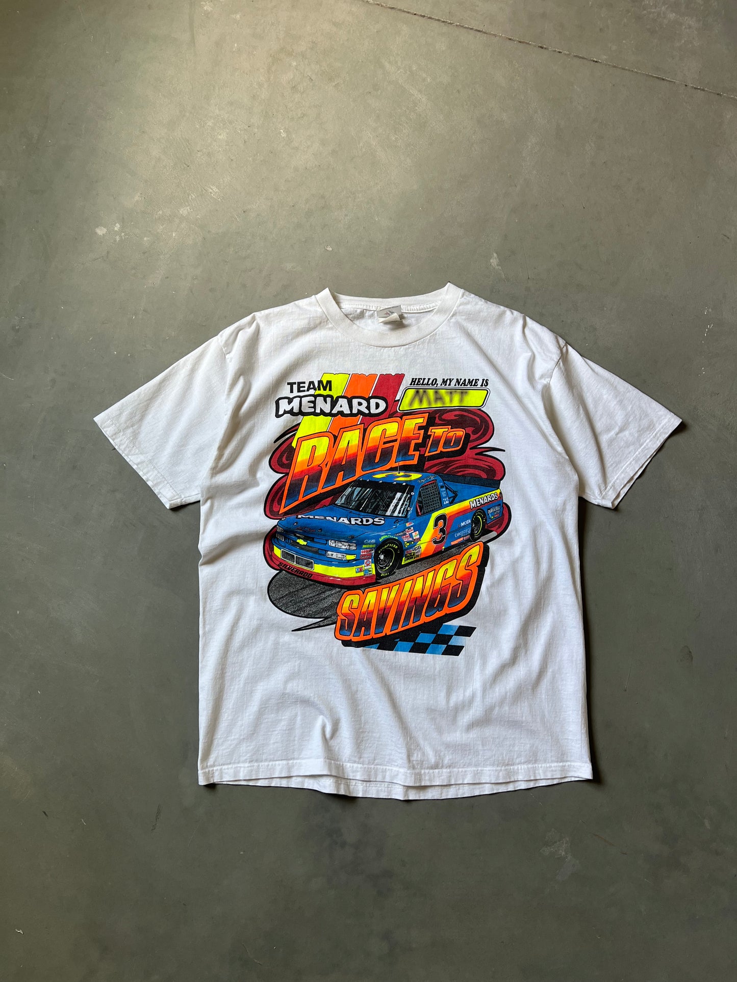 Vintage Nascar Racing Shirt - XL