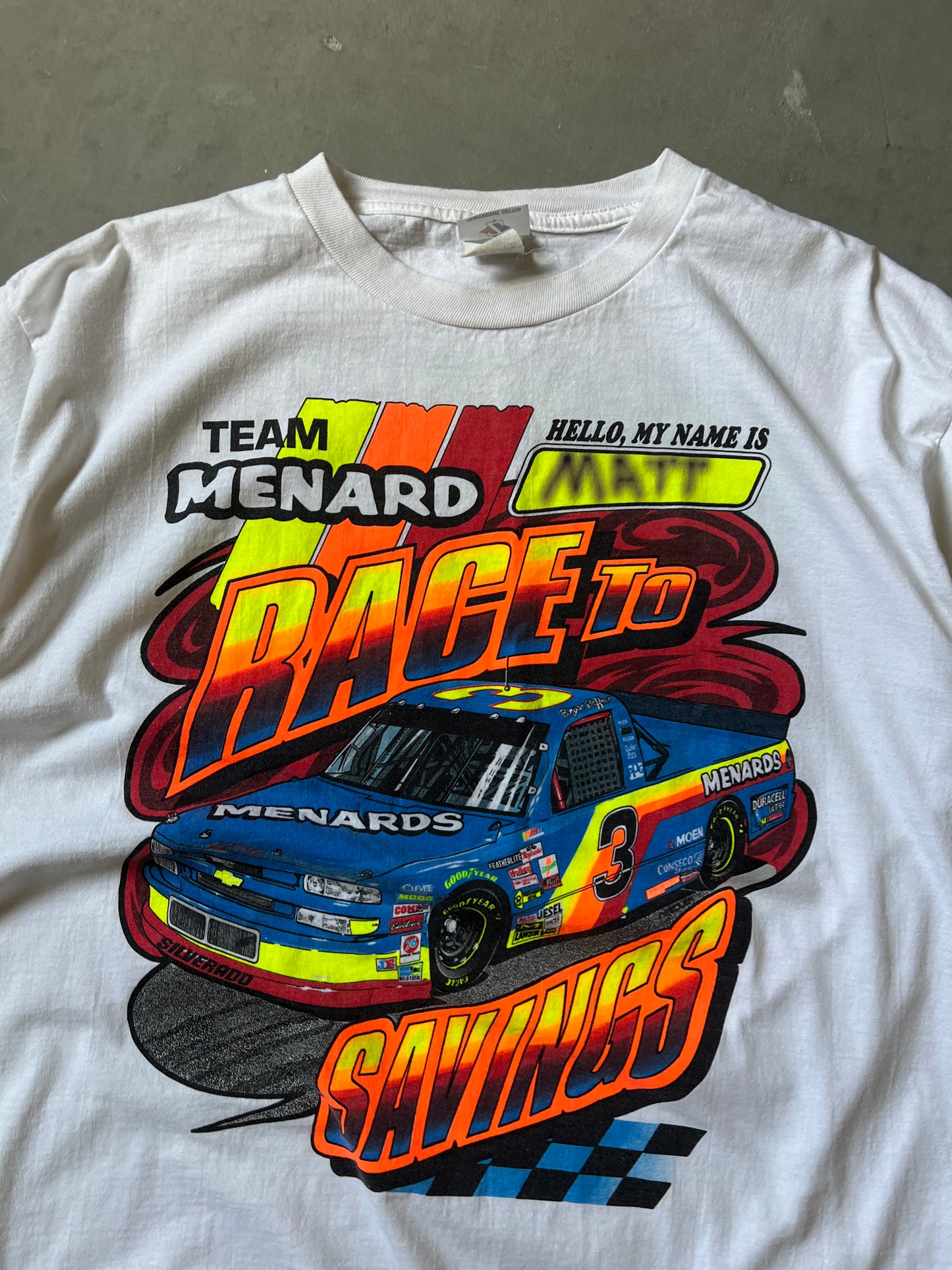 Vintage Nascar Racing Shirt - XL