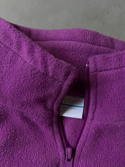Columbia Purple Full Zip Fleece - XL
