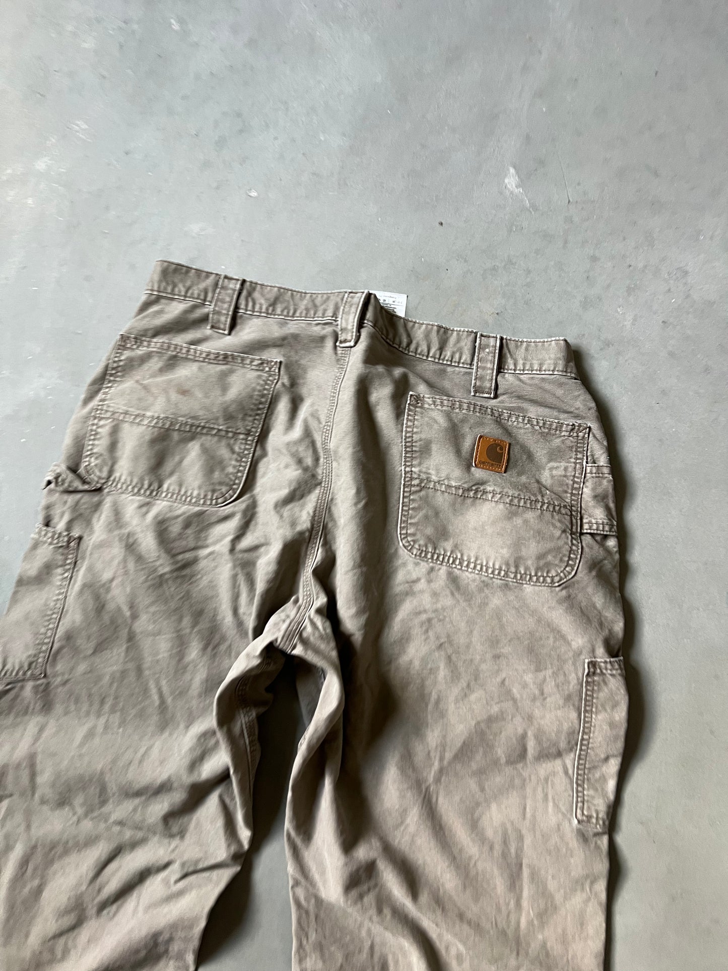 Vintage Brown Carhartt Baggy Fit Pants - 40