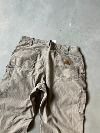 Vintage Brown Carhartt Baggy Fit Pants - 40